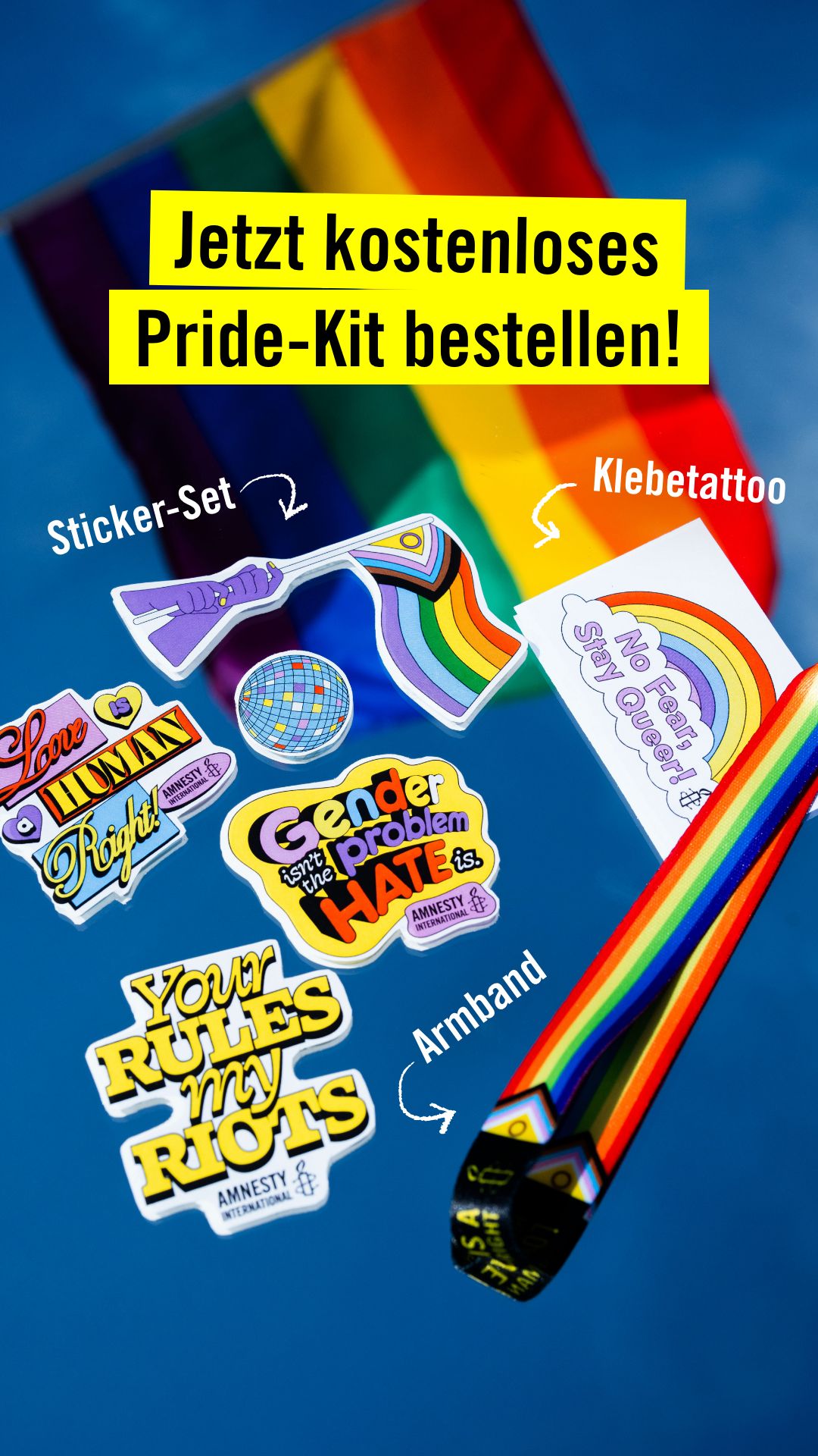 Mood Amnesty International Pride Kampagne