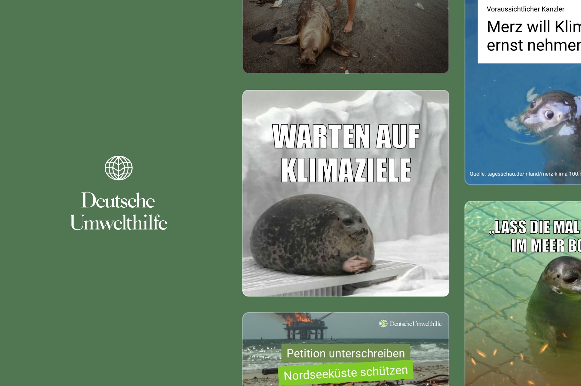 Deutsche Umwelthilfe Social Media Kampagne