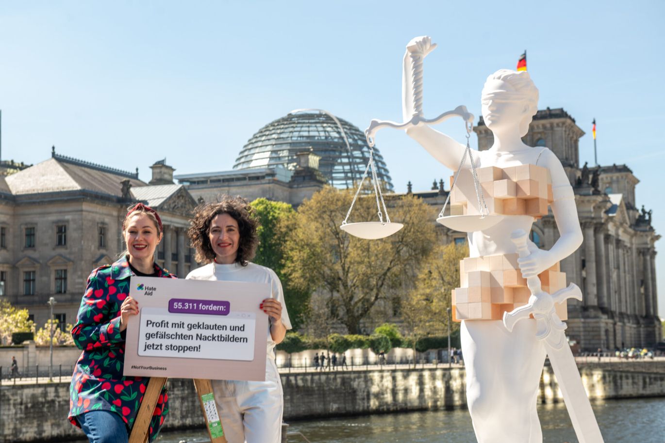 Hateaid Kampagne Bundestag Politiker